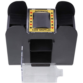 Poker Card Shuffler, 8,3 x 3,9 x 7,7 Zoll Hocheffizienter, leiser, praktischer automatischer Kartenmischer, Outdoor für Home Elder Poker