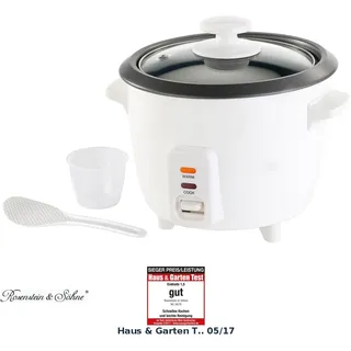 Rosenstein & Söhne Mini-Reiskocher weiß 0,6 l