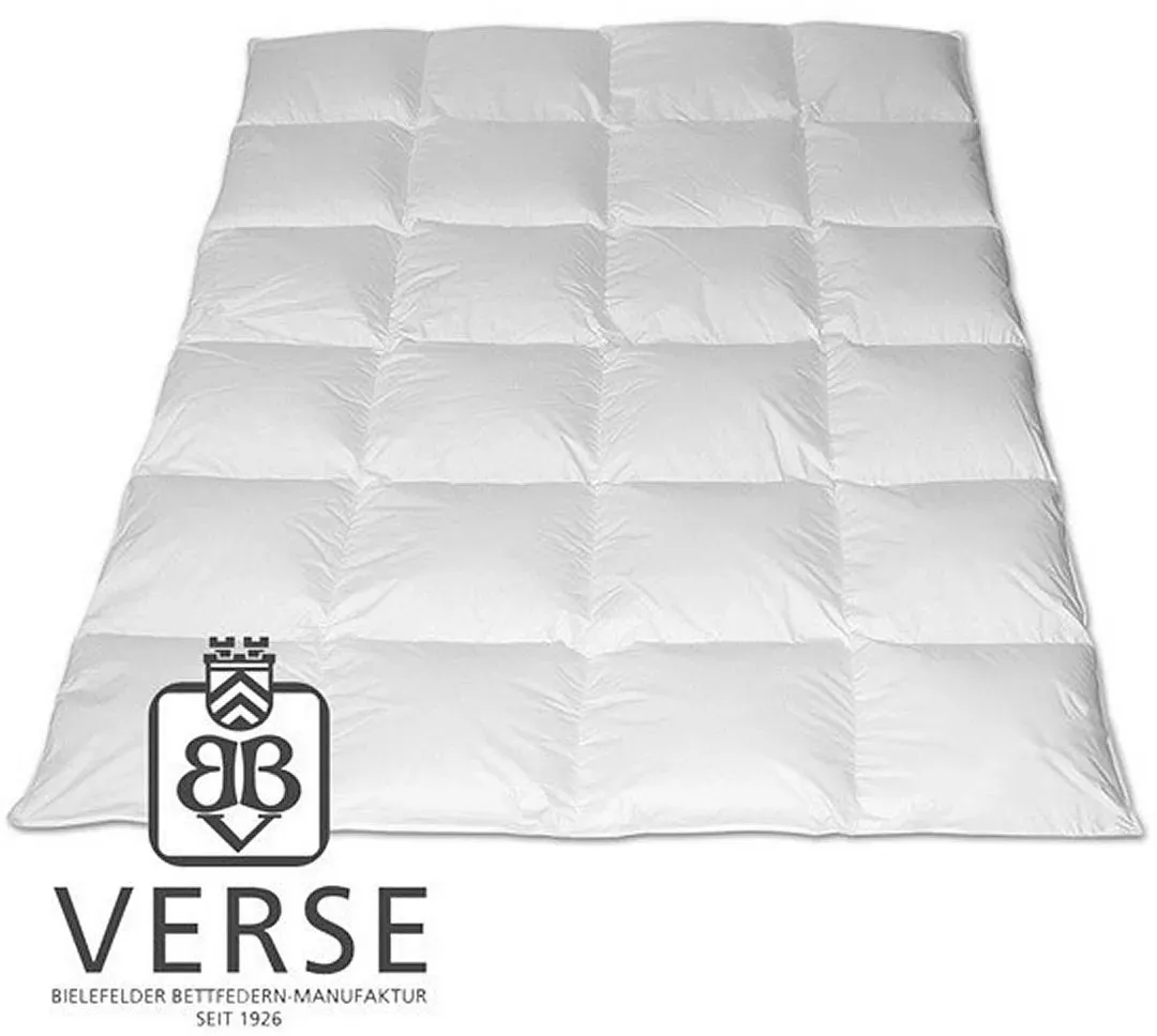 Daunendecke Bielefelder Verse Deluxe Winterdecke-extra warm - 200x220cm