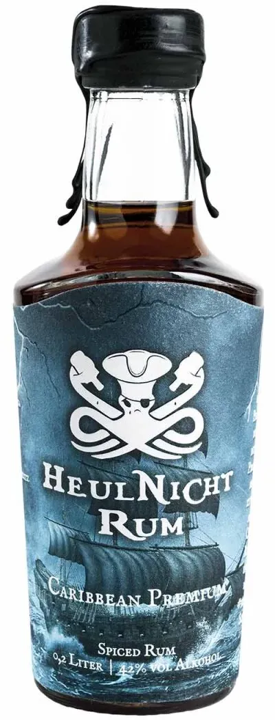 HeulNichtRum Wave Edition - Midi 200 ml - Caribbean Premium Spiced Rum