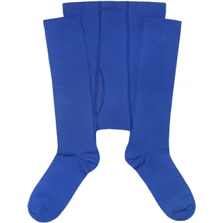 WERI Spezials Herrenstrumpfhose mit Eingriff in mehreren tollen Farben (54-56, kornblau) - 54-56