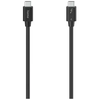 Hama Thunderbolt Anschlusskabel USB-C (0,8m) Thunderbolt-Kabel