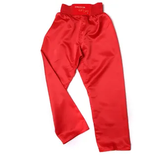 DEPICE Unisex – Erwachsene Satinhose Einzelhose, rot, 210cm