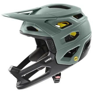 57-61 cm moss green-black matt