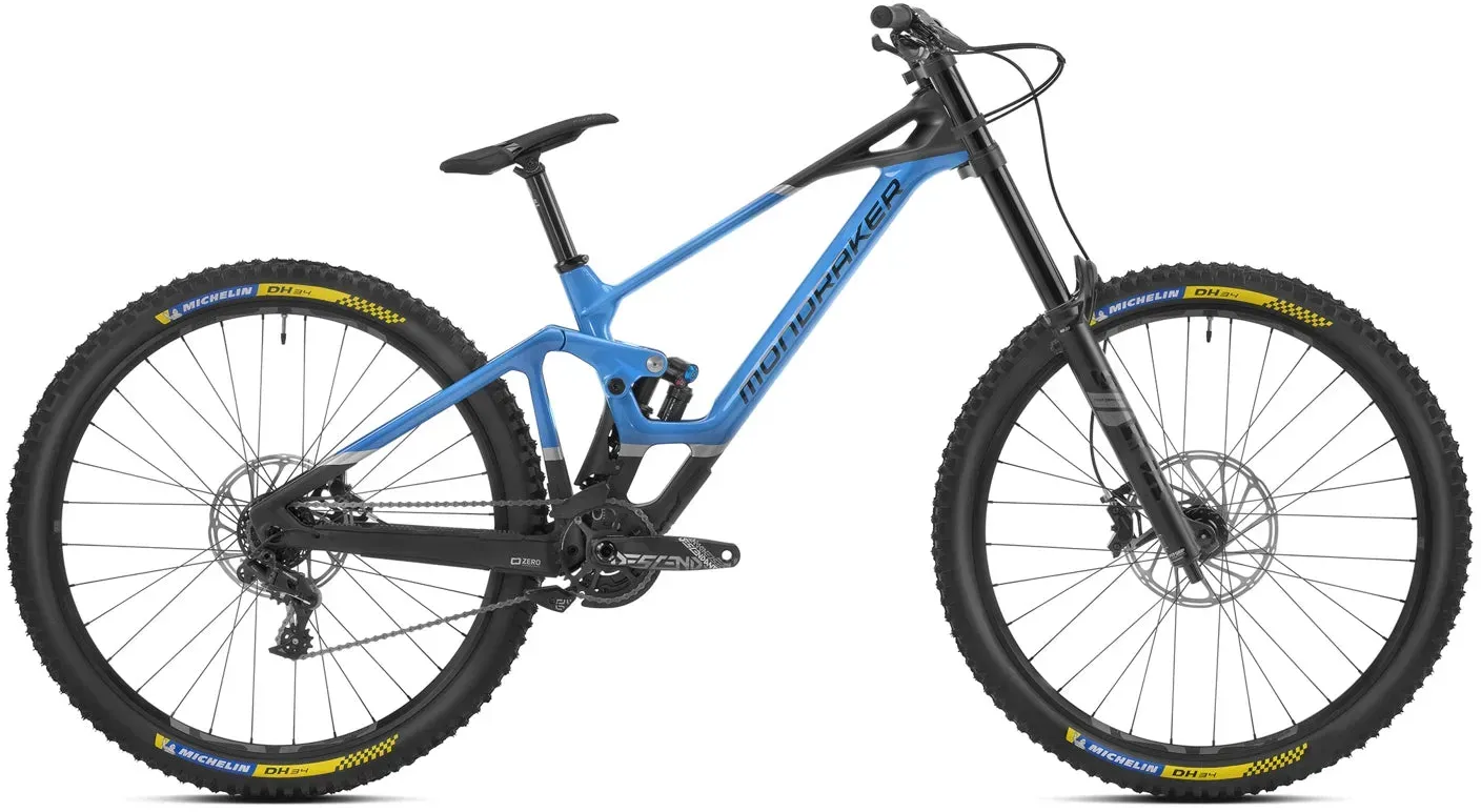 Mondraker Summum Carbon R MX Gloss Marlin Blue / Matte Carbon / Silver L