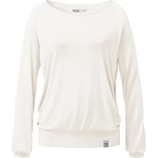 Yogistar Yogistar, Damen, Sportshirt, Yoga Longsleeve Ala L Weiss, L