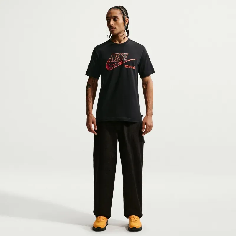 NIKE Niederlande Futura T-Shirt Herren 010 - black XL
