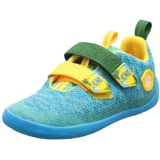 Affenzahn Barfußschuh Knit Happy blau kombi - Blau