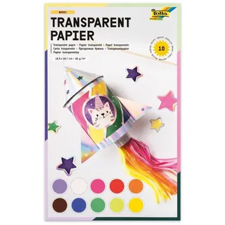 Folia Transparentpapier 42 g/m2 10 Blatt