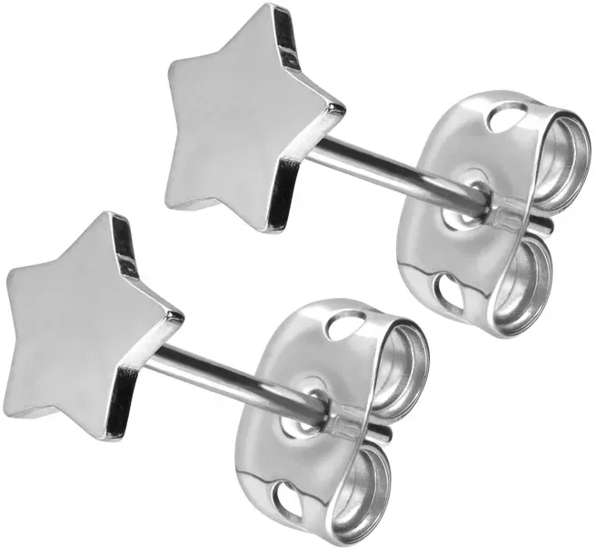 Titan Ohrstecker STERN