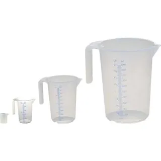 Hünersdorff Messkannenset PP transp.Griff offen