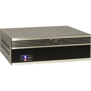 Inter-Tech Intertech S25 (ITX), PC Gehäuse, Schwarz