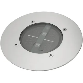 smartwares Bodeneinbauleuchte 1 LED rund Edelstahl (gebürstet)