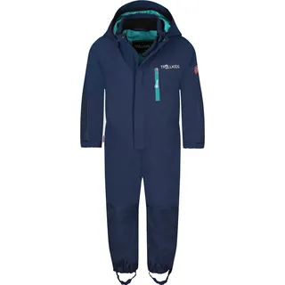 TROLLKIDS Kinder Bergen Overall (Größe 104, blau)