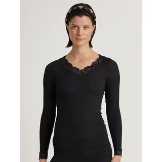 CALIDA Langarmshirt "Silky Wool Joy", Damen, Gr.
