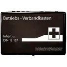 Verbandskasten "Regular" DIN 13157 inkl. Wandhalterung Schwarz Erste-Hilfe-Kasten Erste Hilfe Koffer