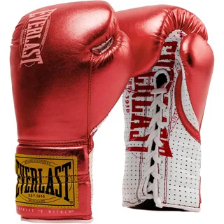 EVERLAST Unisex- Erwachsene Boxhandschuhe 1910 Pro Fight Glove Kampfhandschuhe,Rot, 10oz