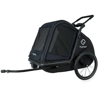Hamax Pluto L Hundeanhänger - Navy blau/ black