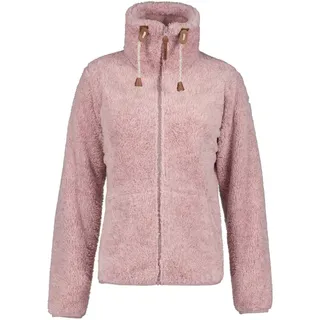 ICEPEAK Colony S8 Midlayer flauschige Fleecejacke Damen, 623 - pink, XXL,