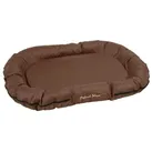 Liegekissen Oxford Place braun, 120x85x17 cm (Katze, Hund), Hundebett + Katzenbett