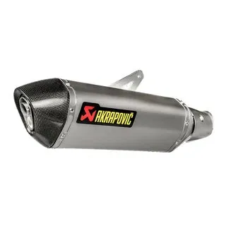 Akrapovic Slip-on Line Auspuffsystem mit EG-BE Titan, Carbon, Edelstahl
