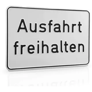 wolk direkt „Ausfahrt freihalten“ 33,0 x 25,0 cm