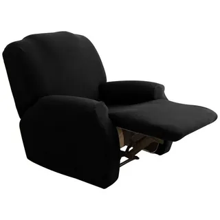 Rosnek Sesselhusse 1/2/3 Sitz, Stretch, für elektrische Recliners Heimdekoration schwarz