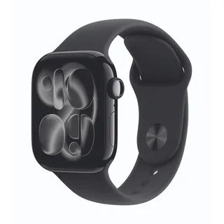 GPS 42mm Jet Black Aluminium Sport Band black S/M