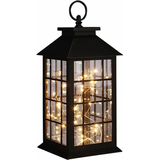 Hi LED Lichterkette Kupferlichterkette 14 x 14 x 31,5 cm Warmweiß