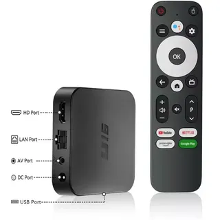Android Smart TV-Box U16 (2 GB RAM, 16 GB) | 4K Octa-Core | Wi-Fi, Ethernet &