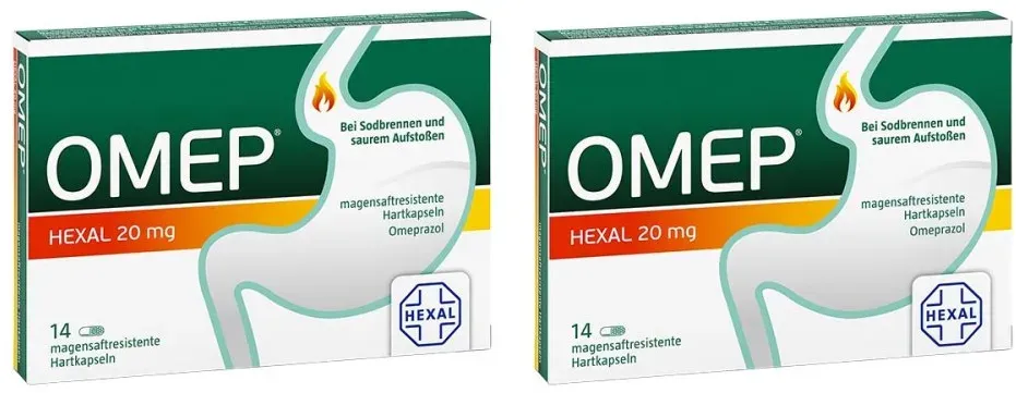 OMEP® HEXAL 20 mg magensaftresistente Hartkapseln