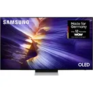 SAMSUNG OLED-Fernseher "GQ83S90FAE OLED-Fernseher", Energieeffizienz: F (A-G), schwarz, 83 ′′, Fernseher, HDR+, Dolby Atmos & AI Sound, Gaming Hub, Upscaling Pro, bis zu 144Hz