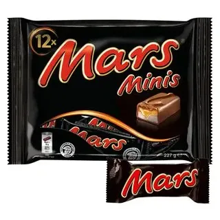 Mars Schokoriegel Minis, 227g, je 18,9g, 12 Riegel
