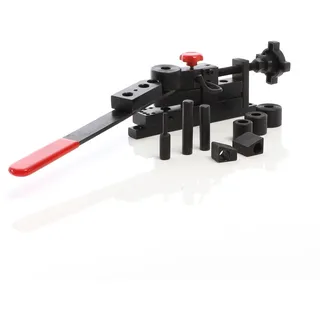 XPOtool Biegegerät universal 225 x 90 x 64 mm, für max. 2 x 30 mm, Biegemaschine für runde und flache Materialien, Formenbieger mit 4 Walzen, 2