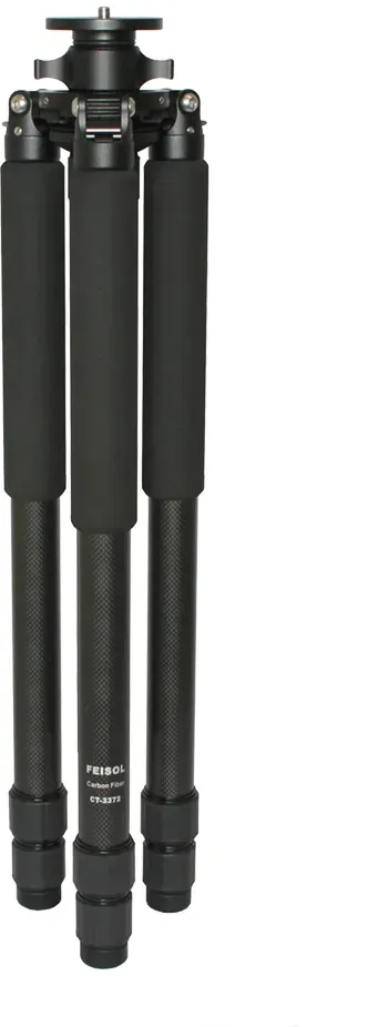 Feisol CT-3372LV Rapid M2 3-Segment Carbon Elite Stativ mit Nivellier-Mittelsäule