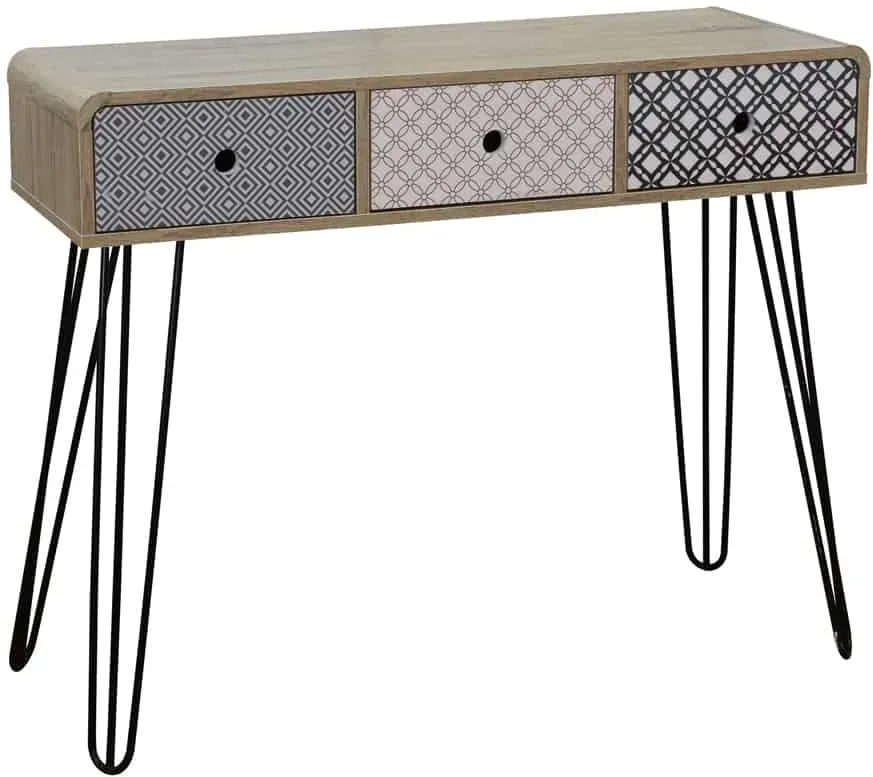 Konsolentisch 'Benton' MDF, Metall