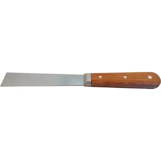Haromac Malerspachtel B. 25mm rostfrei durchg.Blatt, Rosenholzheft