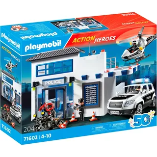 Playmobil Action Heroes - Polizeistation 71602