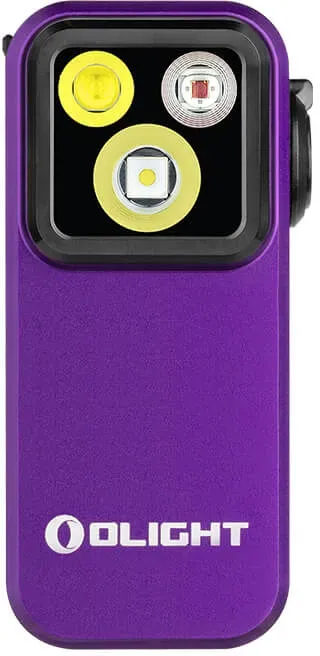 Olight OClip Pro Cliplampe Signallicht lila