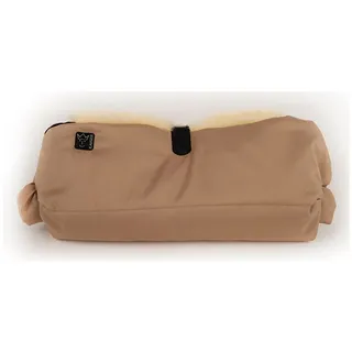 Kaiser Handwärmer mit Lammfell, beige - Beige