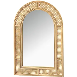 Kobolo Wandspiegel Lara Rattan