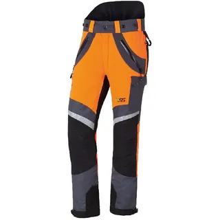 PSS X-Treme Air Schnittschutzhose orange/grau, die Sportliche, Größe 48 - 48