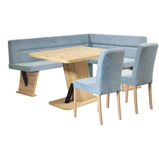 Home Affaire »Laros Sitzgruppe, Eckbank, Stühle, Tisch« Set, 4tlg Set, perfekt für Küche, Esszimmer, Wohnzimmer, Bestseller