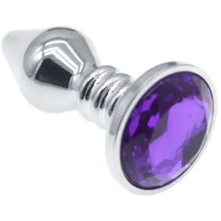 Analplug XXS Größe Anal Plug Butt Plug Anal Sex Spielzeug Metall Anal Butt Plug Anal Plug S175 (5 cm * 1,8 cm)