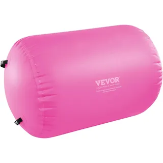 Vevor Aufblasbare Gymnastikmatte Turnmatte 60 x 123 cm, Air Matte Fitness Matte Pumpe Tumbling Matten, Multifunktionale Tumbling-Matte Heimgebrauch/Fitnessstudio/Yoga/Cheerleading