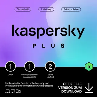 Kaspersky Lab Kaspersky Plus 2025 1 Gerät / 2 Jahre ESD