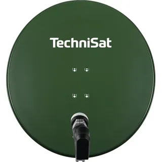 TechniSat SATMAN 850 PLUS mit 40 mm Quattro-LNB Sat-Spiegel (Satellitenschüssel mit LNB) grün