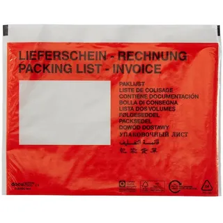 docuFIX® CLASSIC Lieferscheintaschen eco Kunststoff DIN C5 500 St.