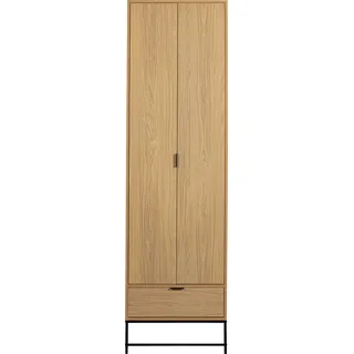 Woood Kleiderschrank 60 x 36 x 210 cm braun