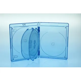 5 BluRay 6er BD Hüllen / 15mm / geeignet für 6 Datenträger